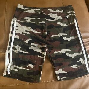 Ready 2 Go Women’s Camo Biker Shorts‎ 2X Plus Size